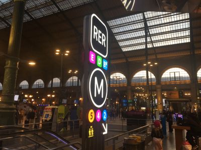 Gare du Nord - vue alternative